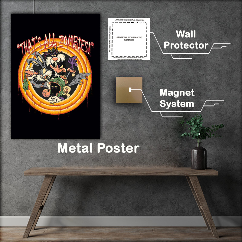 Buy Metal Poster : (Thats All Zombies)