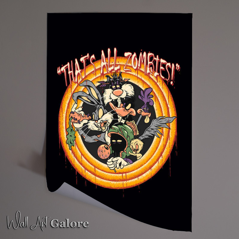 Buy Unframed Poster : (Thats All Zombies)
