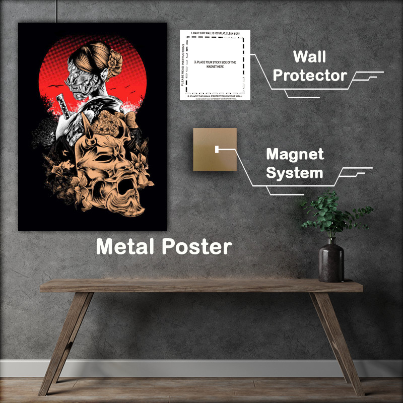 Buy Metal Poster : (The Geisha Assassin japanese culture)