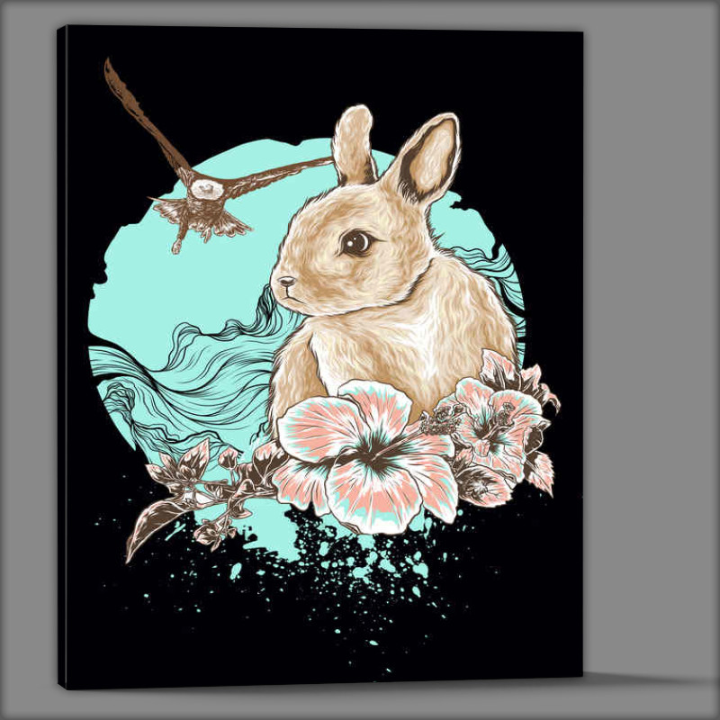 Buy Canvas : (The Hunted Rabbit Spring)