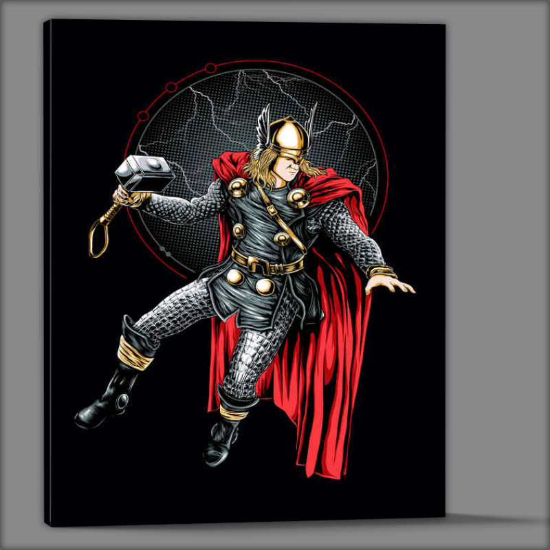 Buy Canvas : (Thor WIth Hammer)