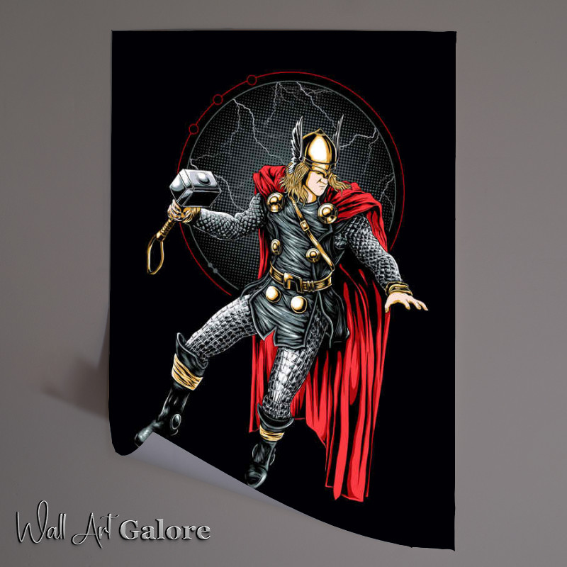 Buy Unframed Poster : (Thor WIth Hammer)