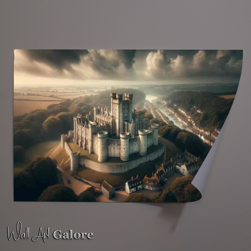 Buy Unframed Poster : (Arundel Castle in West Sussex The medieval castle)