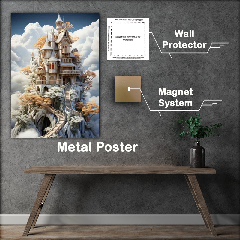 Buy Metal Poster : (Royal Fantasy Retreat)
