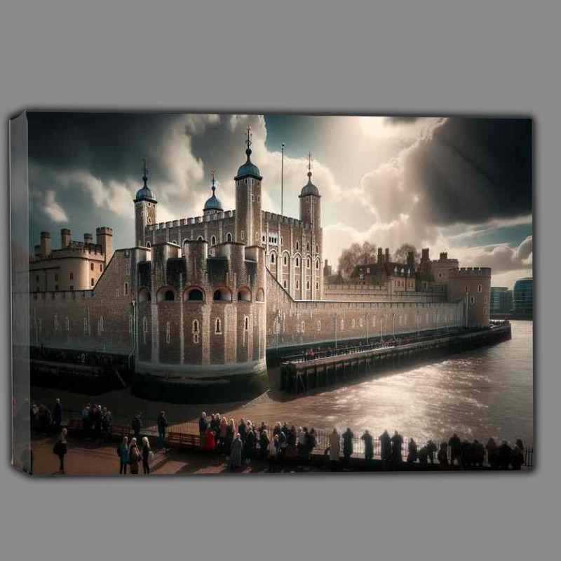 Buy Canvas : (Crowns Historical Keeper the Tower of London)