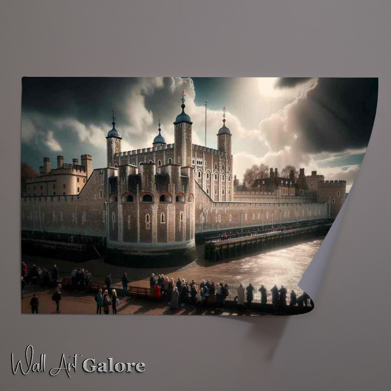 Buy Unframed Poster : (Crowns Historical Keeper the Tower of London)