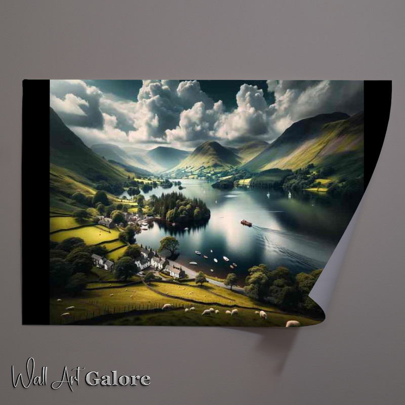 Buy Unframed Poster : (Cumbrian Seren in the Lake District)