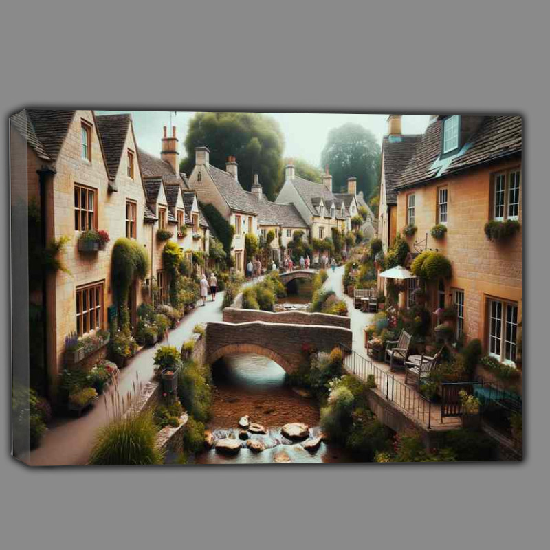 Buy Canvas : (Cotswolds Limestone Homes)