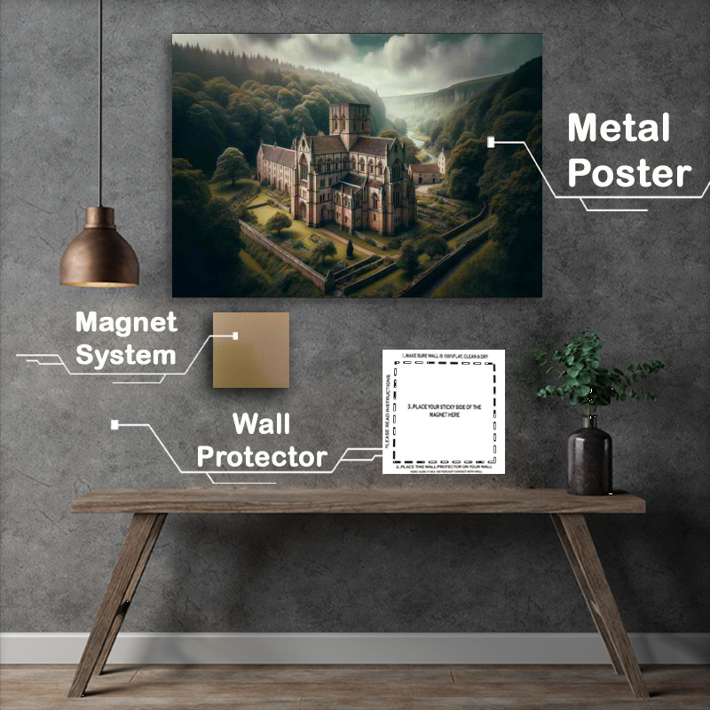Buy : (Mount Grace Priory Metal Poster)