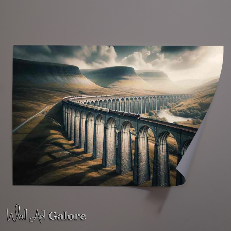 Buy Unframed Poster : (Ribblehead Viaduct, Yorkshire Dales)