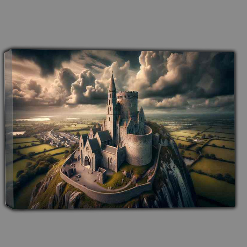 Buy Canvas : (Rock of Cashel Tipperary Sacred Historical Site)