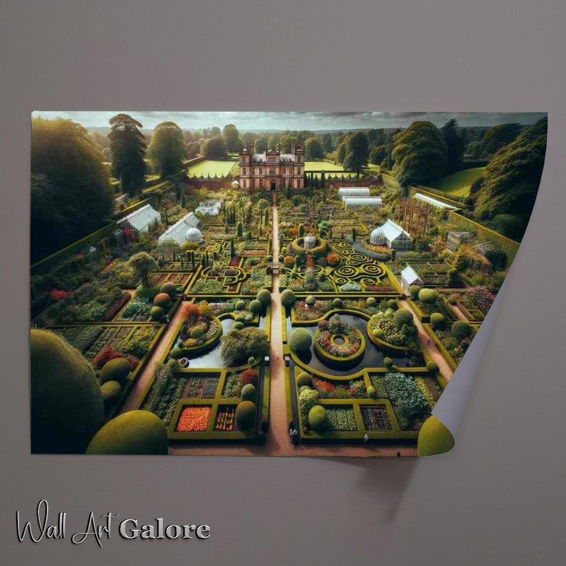 Buy Unframed Poster : (Tatton Park Gardens in Cheshire)