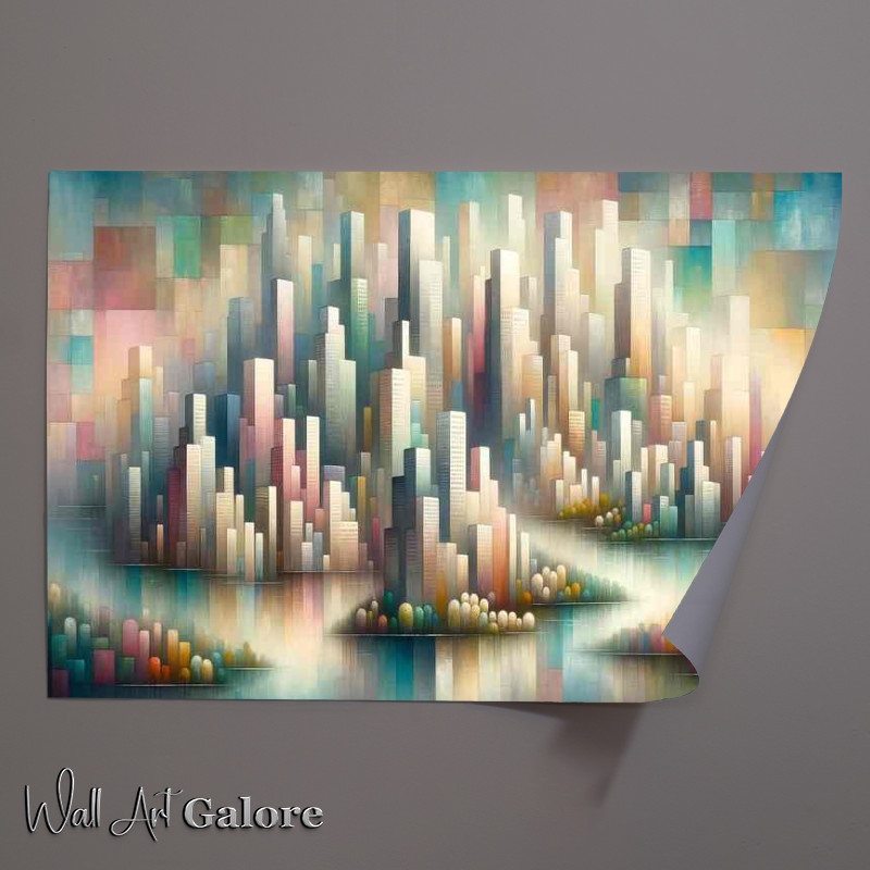 Buy Unframed Poster : (Urban Utopia that captures a vision of an ideal city)