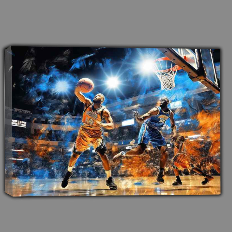 Buy Canvas : (hollywood in the hoop basketball)