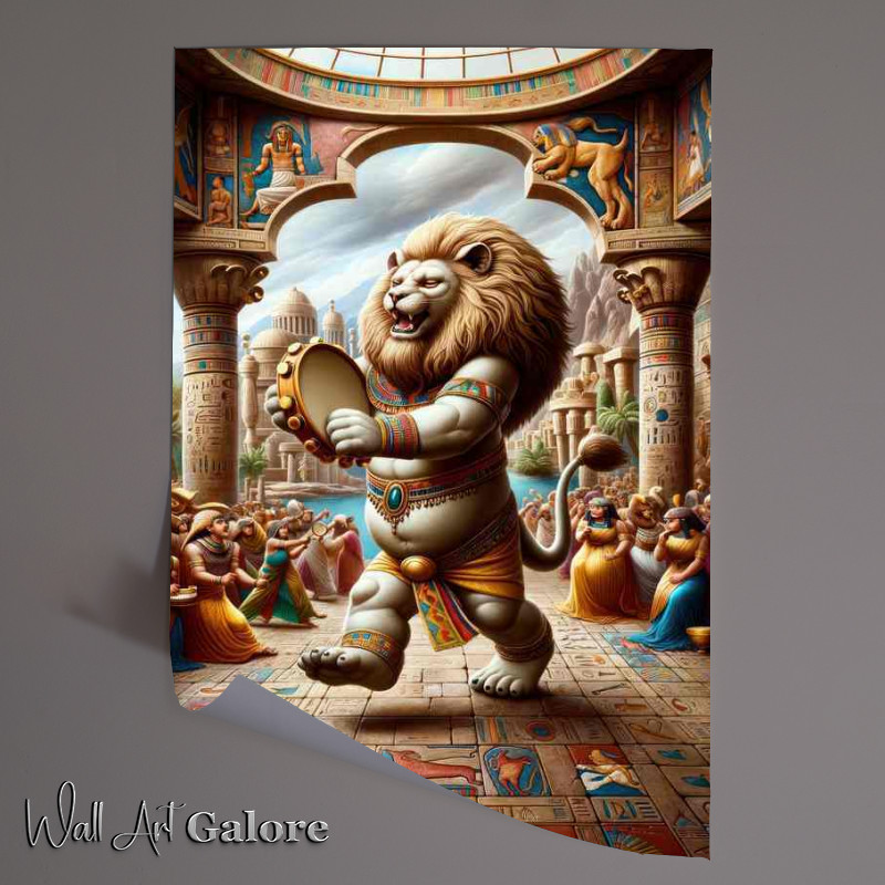 Buy Unframed Poster : (Egyptian god Bes dwarf god of households)