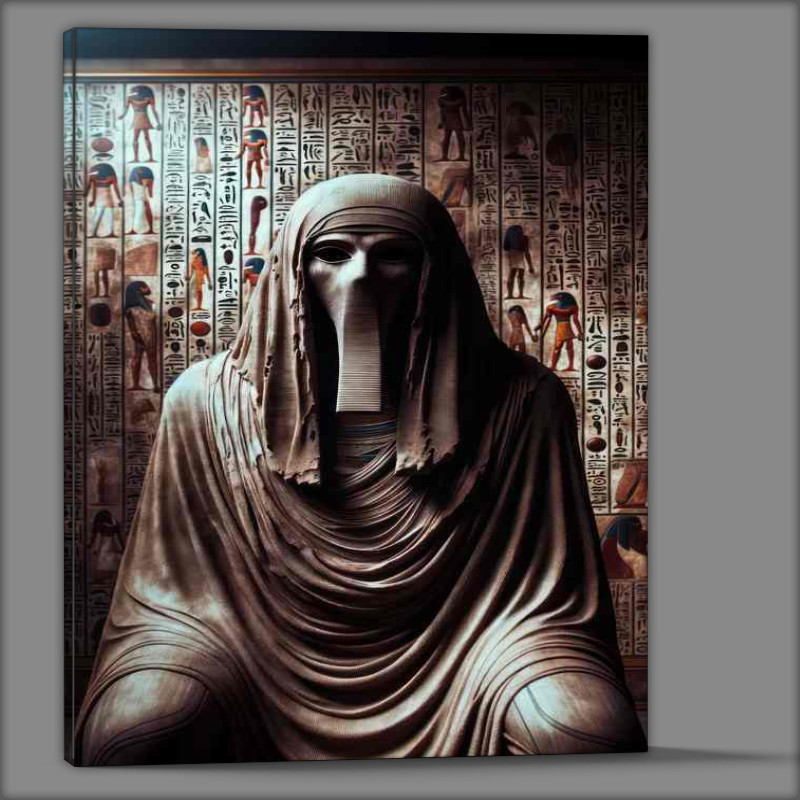 Buy Canvas : (Egyptian god Medjed a mysterious god)