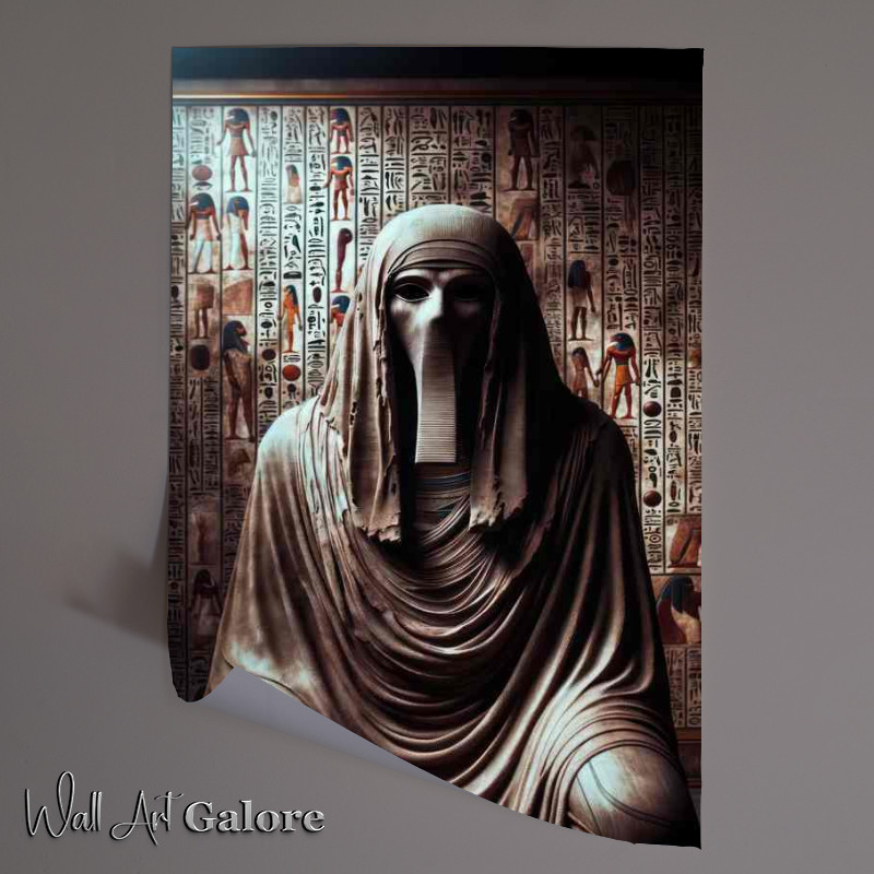 Buy Unframed Poster : (Egyptian god Medjed a mysterious god)