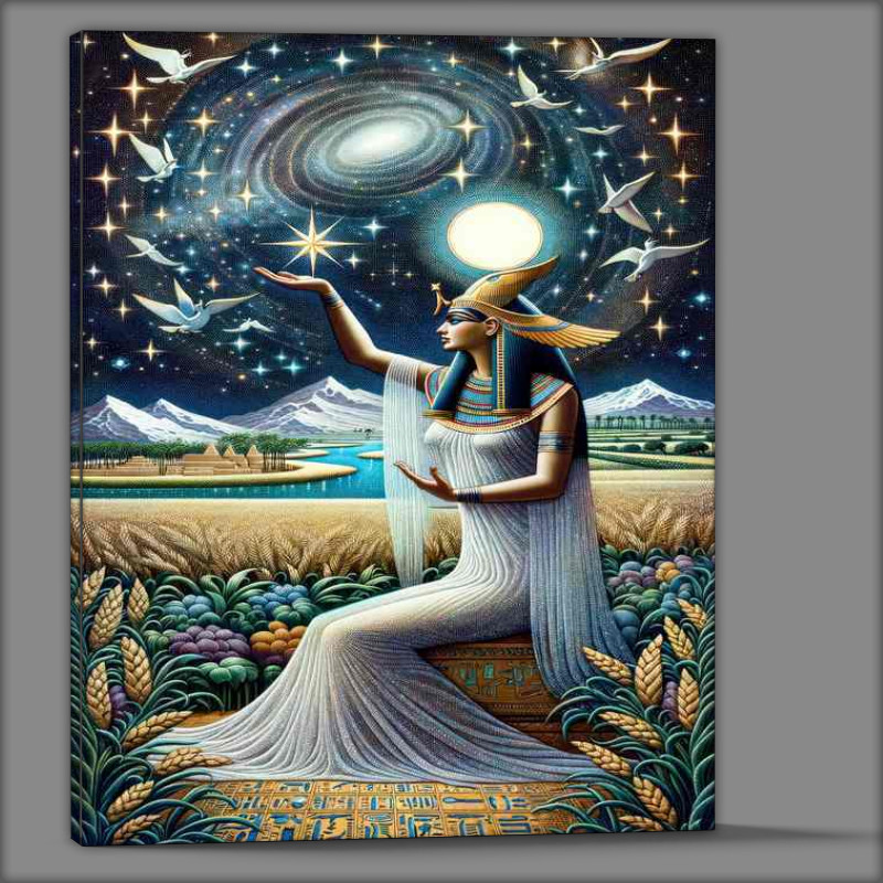 Buy Canvas : (Egyptian goddess Sopdet personification of the star Sirius)