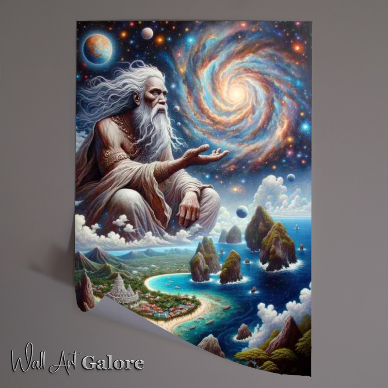Buy Unframed Poster : (Filipino deity Bathala wise and omnipotent)