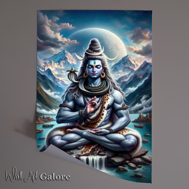 Buy Unframed Poster : (Hindu deity Lord Shiva destroyer and transformer)