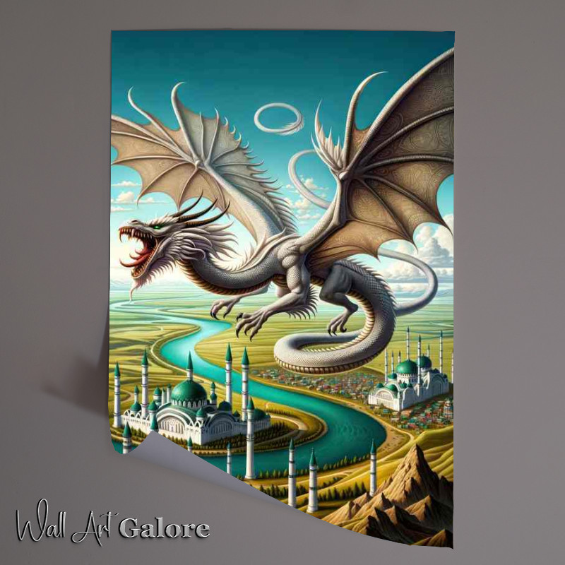 Buy Unframed Poster : (Tatar spirit Zilant dragon guardian)