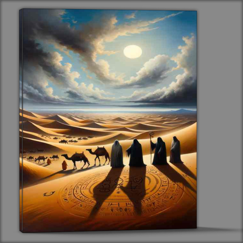 Buy Canvas : (Tuareg spirit Amajagh protectors of the desert)