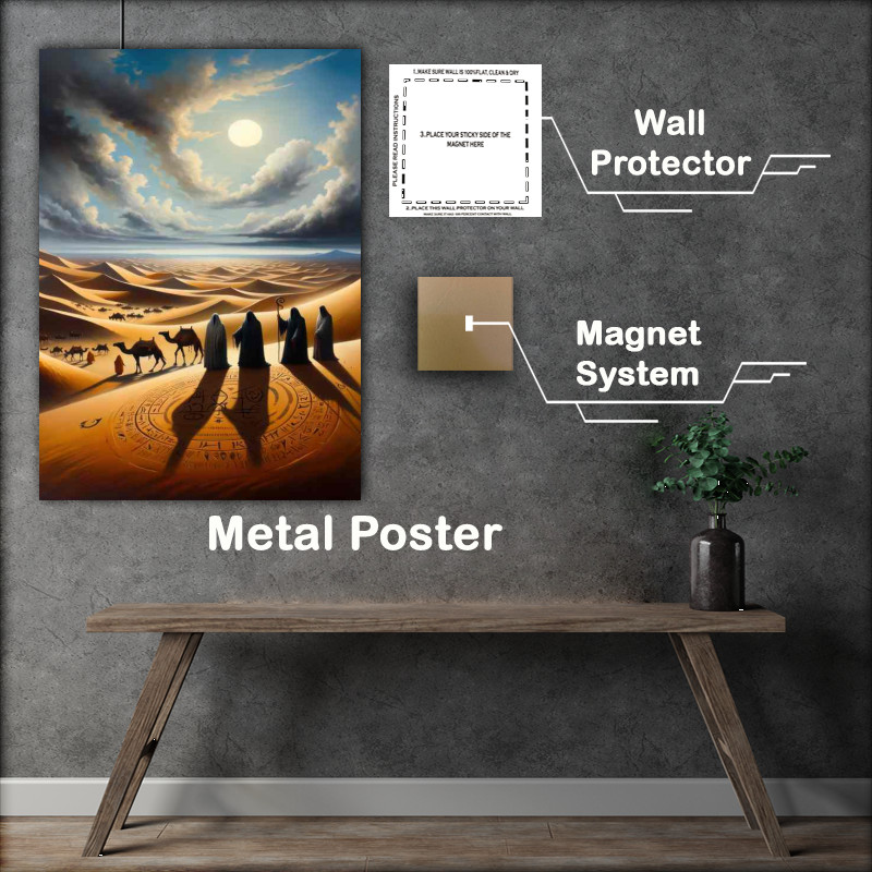 Buy Metal Poster : (Tuareg spirit Amajagh protectors of the desert)