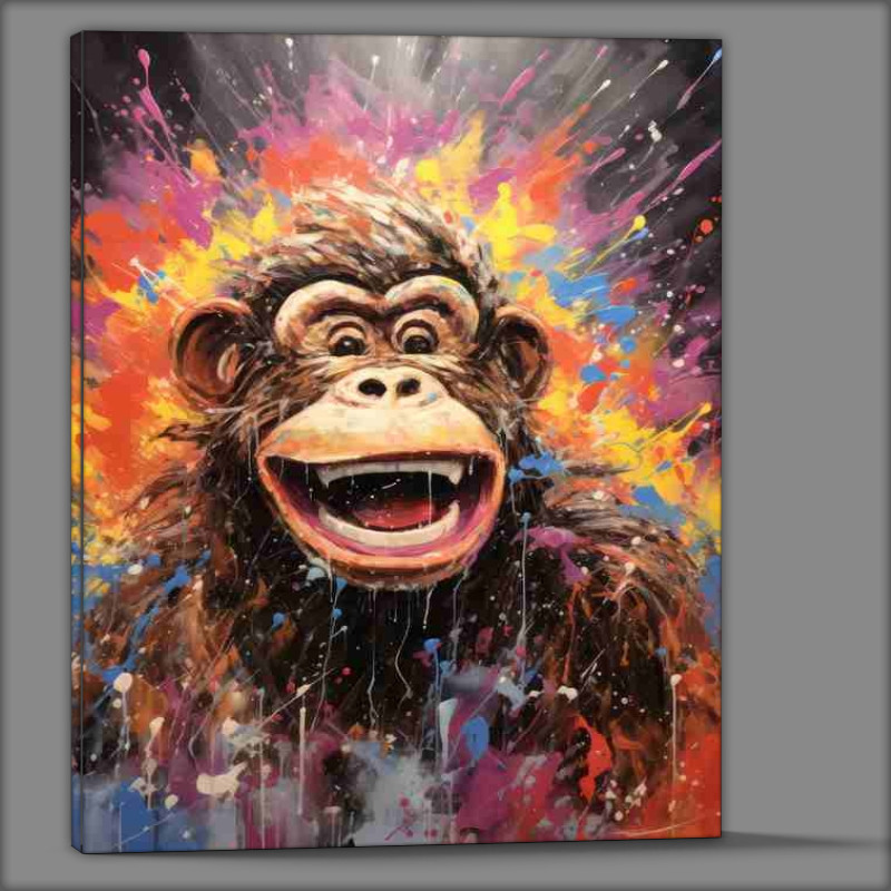 Buy Canvas : (Kong Very colourful)
