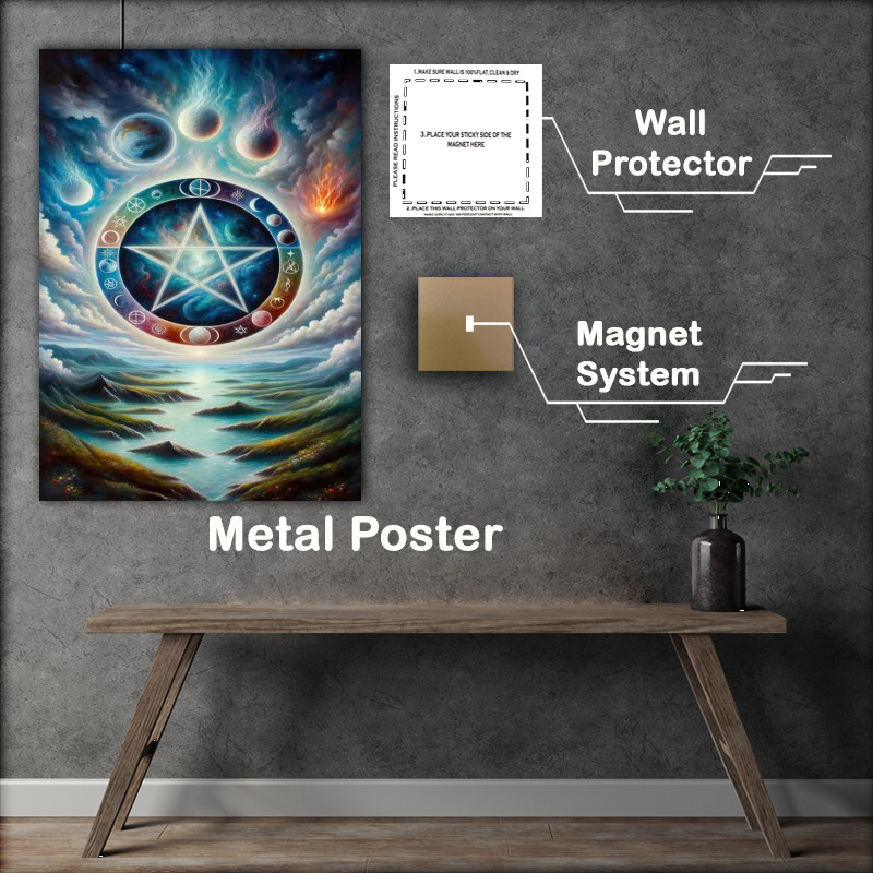 Buy : (PentaCircle Metal Poster)