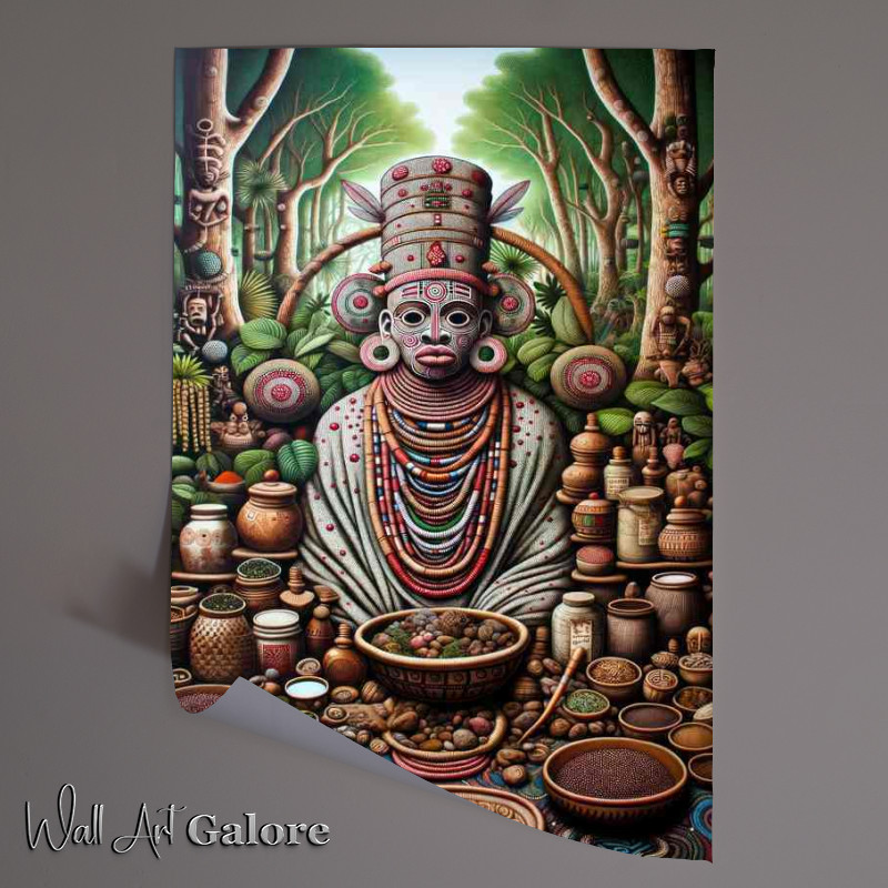 Buy Unframed Poster : (Yoruba deity Sopona god of smallpox and healing)