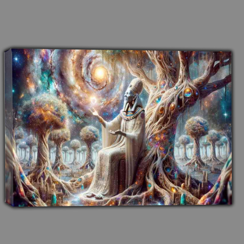 Buy Canvas : (Egyptian goddess Iusaaset grandmother of the gods)