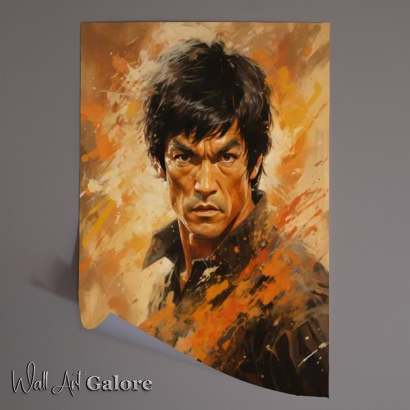 Buy Unframed Poster : (Bruce Lee martial arts)