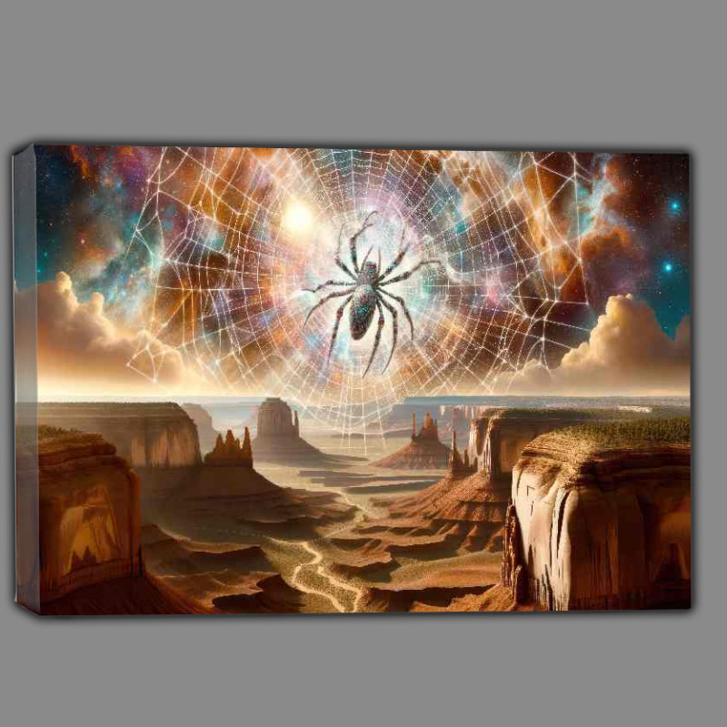 Buy Canvas : (Navajo spirit Spider Woman weaver of life)