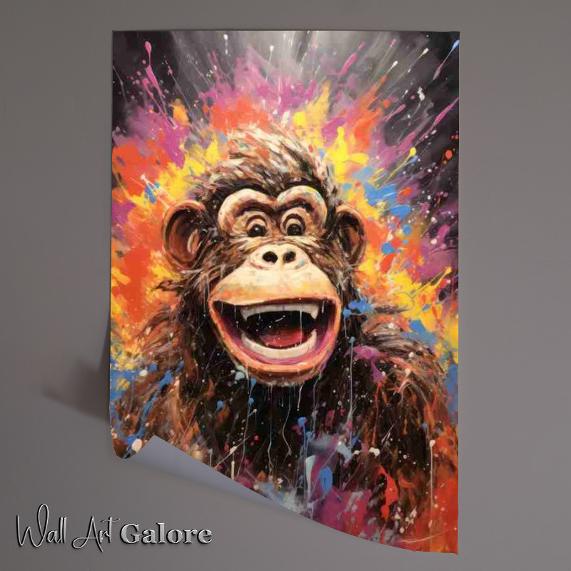 Buy Unframed Poster : (Kong Very colourful)
