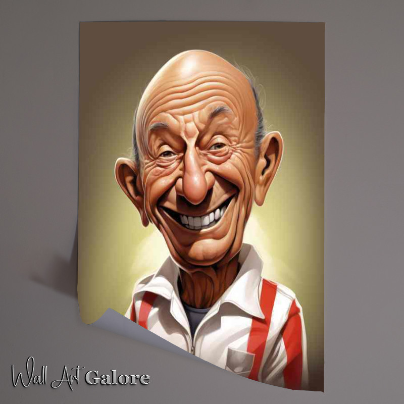 Buy Unframed Poster : (Caricature of Sir Stirling Moss)