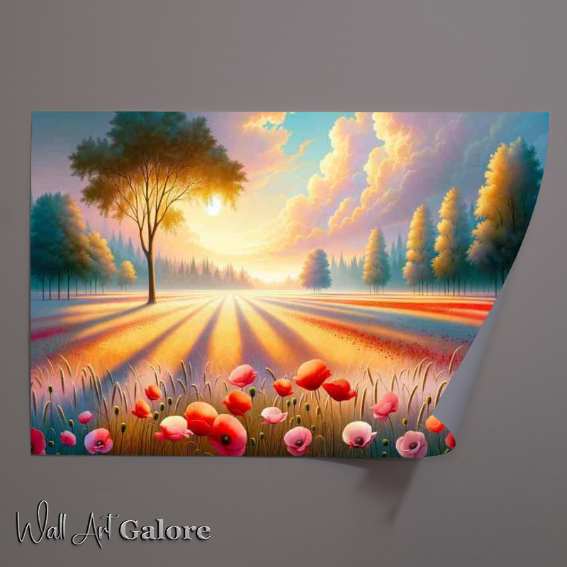 Buy Unframed Poster : (Tranquil Tranquility a meadow)