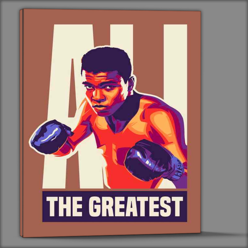 Buy Canvas : (Ali the greatest boxing sport)