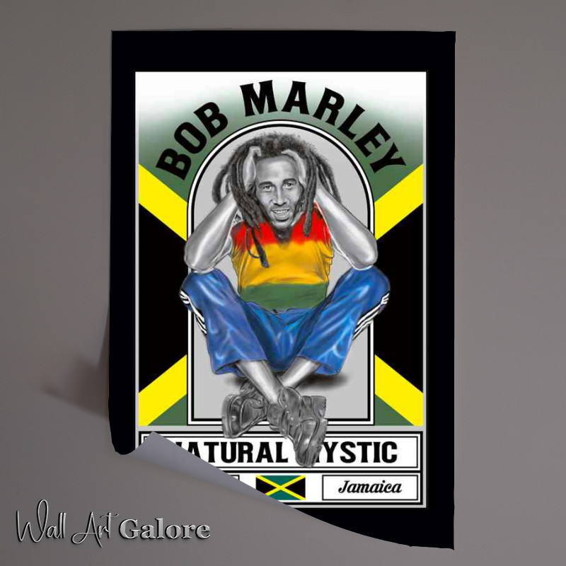 Buy Unframed Poster : (Bob Marley Natrual Mystic)