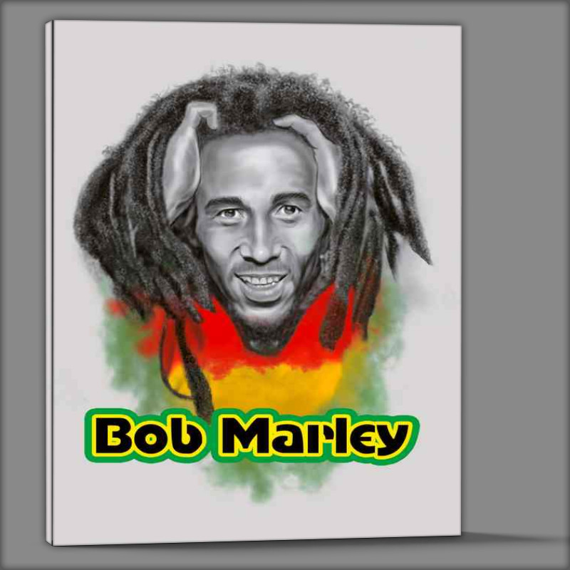 Buy Canvas : (Bob Marley Rasta Art)
