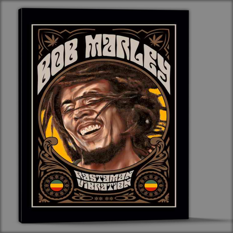 Buy Canvas : (Bob Marley The Rasta Man)