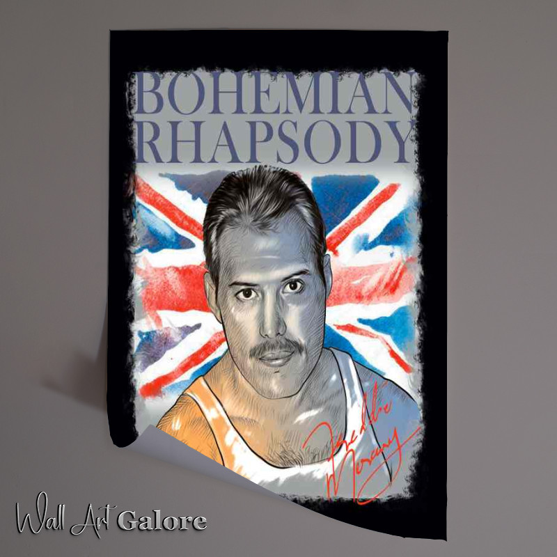 Buy Unframed Poster : (Bohemian Rhapsody Freddie)