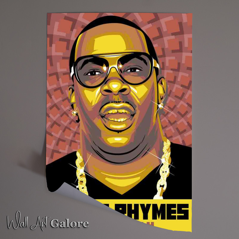 Buy Unframed Poster : (Busta Rhymes rapper music)