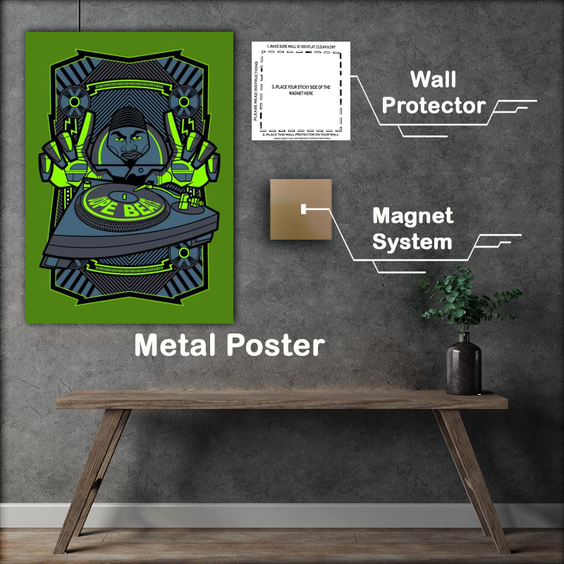 Buy Metal Poster : (Dope Beats)