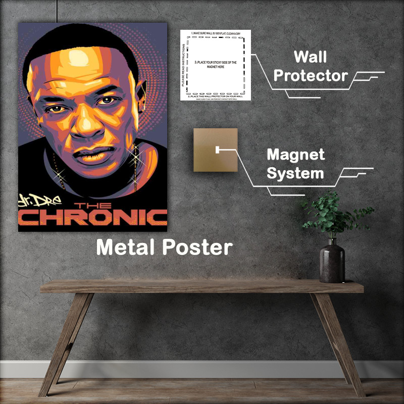 Buy Metal Poster : (Dr Dre The Cronic)