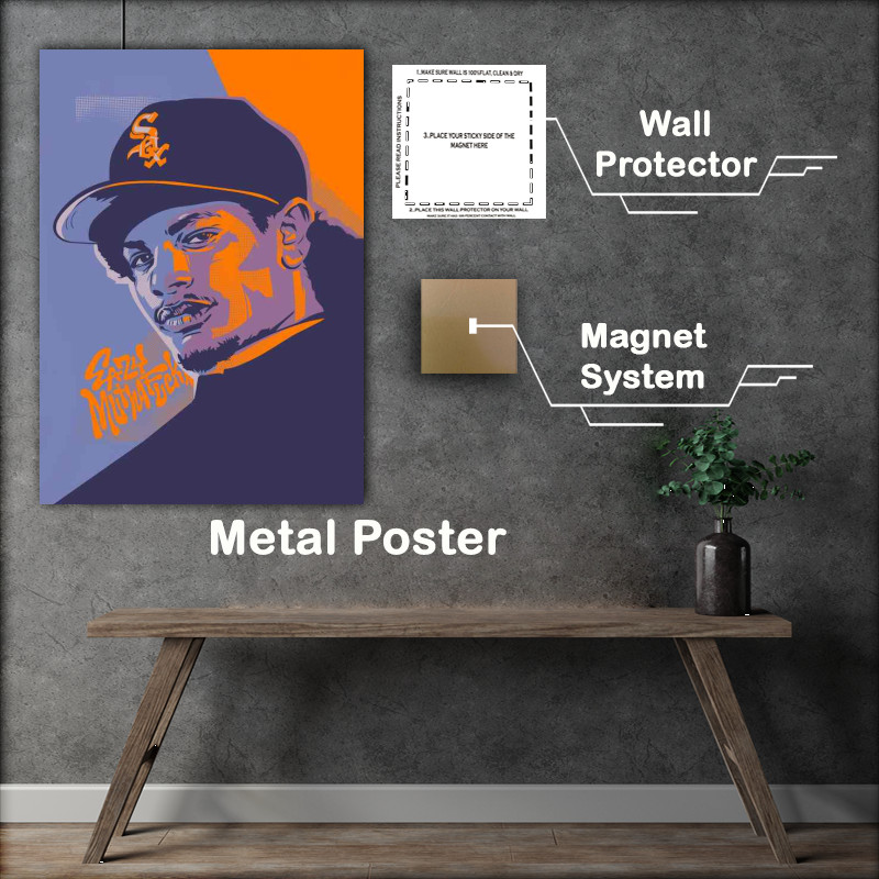 Buy Metal Poster : (Eazt E Rapper Music Pop Art)
