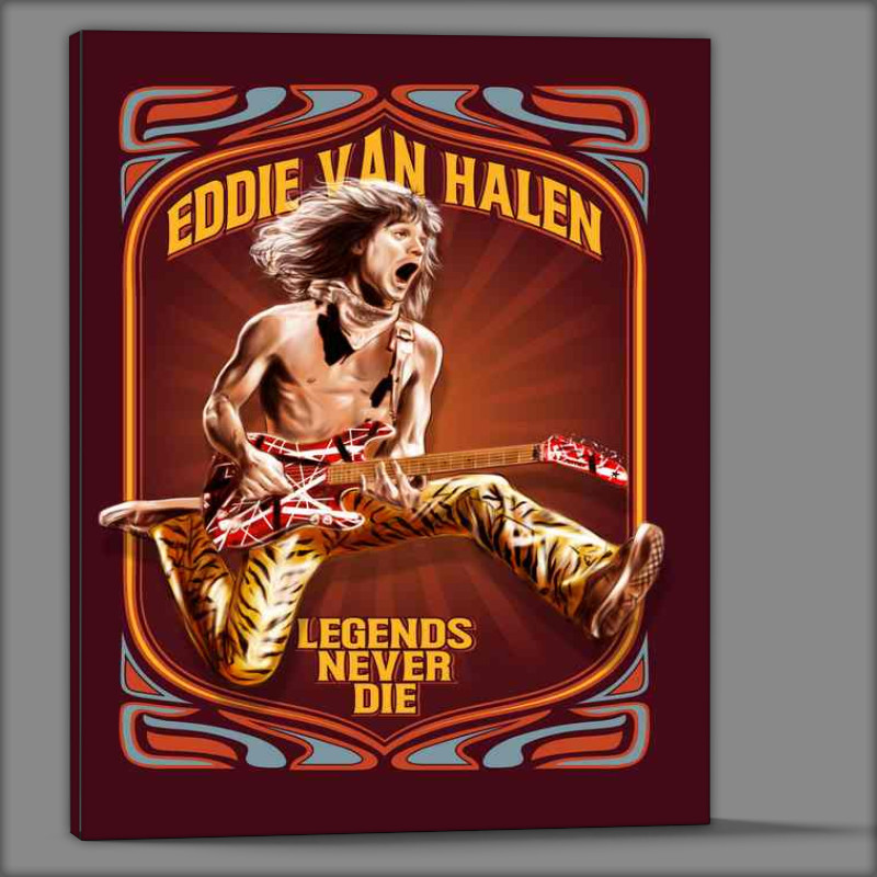 Buy Canvas : (Eddie Van Hallen Jump)