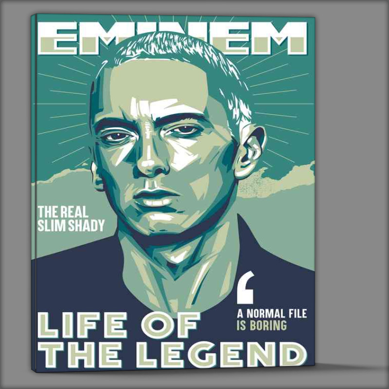 Buy Canvas : (Eminem life of the legend Rapper music)