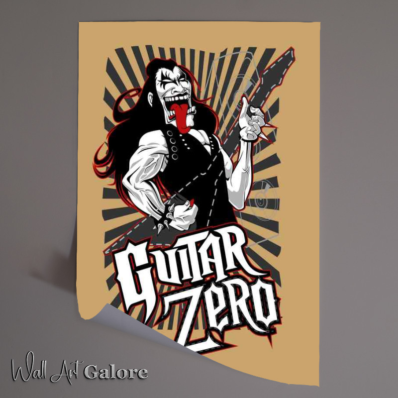 Buy Unframed Poster : (Guitar Zero Music)