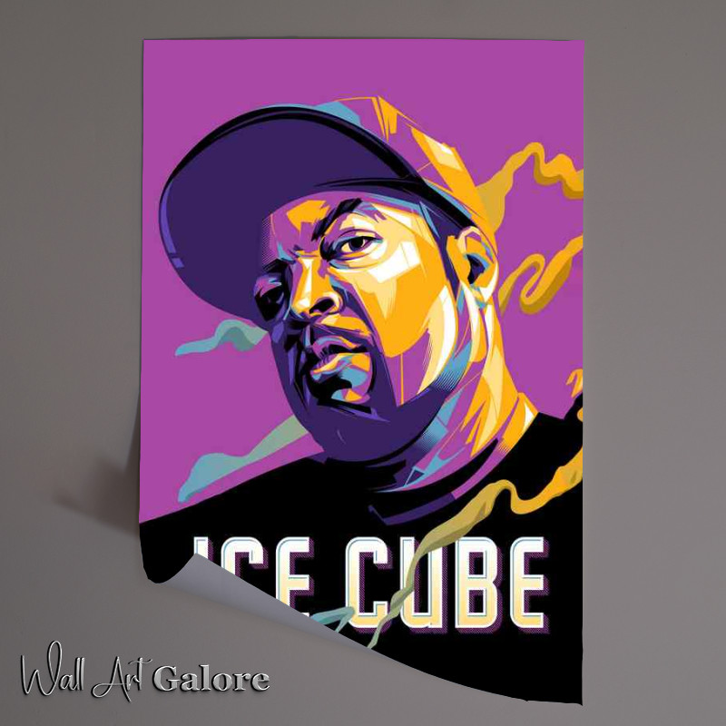 Buy Unframed Poster : (Ice Cube Pop Art Music Rapper)