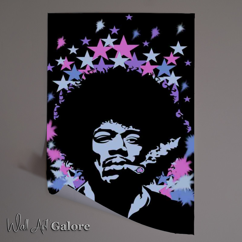 Buy Unframed Poster : (JImI Hendrix Pop Art Music)